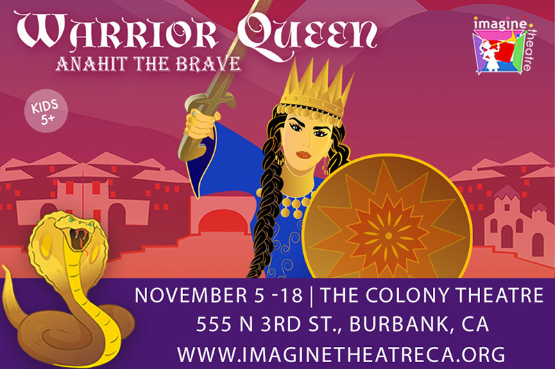 Imagine Theatre presents ‘Warrior Queen’ at the Colony Theatre