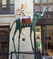 Dalí Sculptures in Beverly Hills