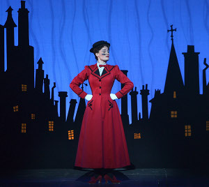 Ashley Brown plays Mary Poppins at the Ahmanson Theatre through Feb. 7, 2010 / Photo by Joan Marcus