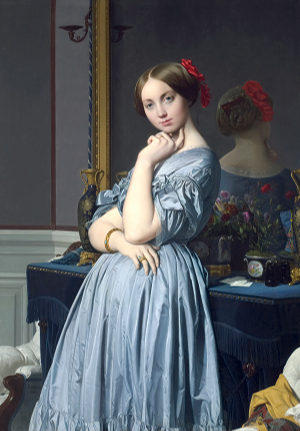 Ingres' "Comtesse d'Haussonville" is on view at the Norton Simon Museum.