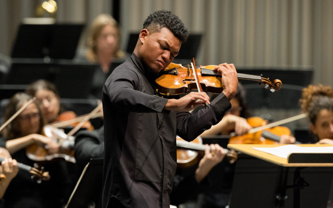 The London Philharmonic Orchestra with Randall Goosby at The Soraya