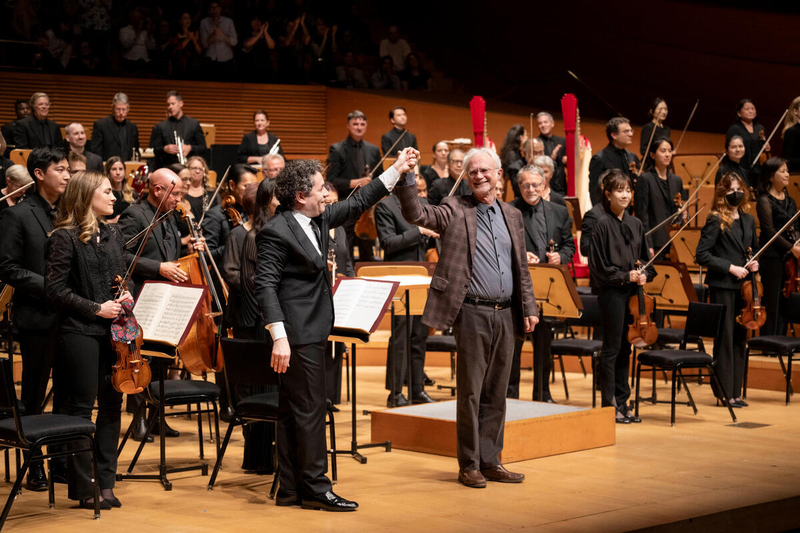 Music Review: Dudamel conducts Adams and Stravinsky